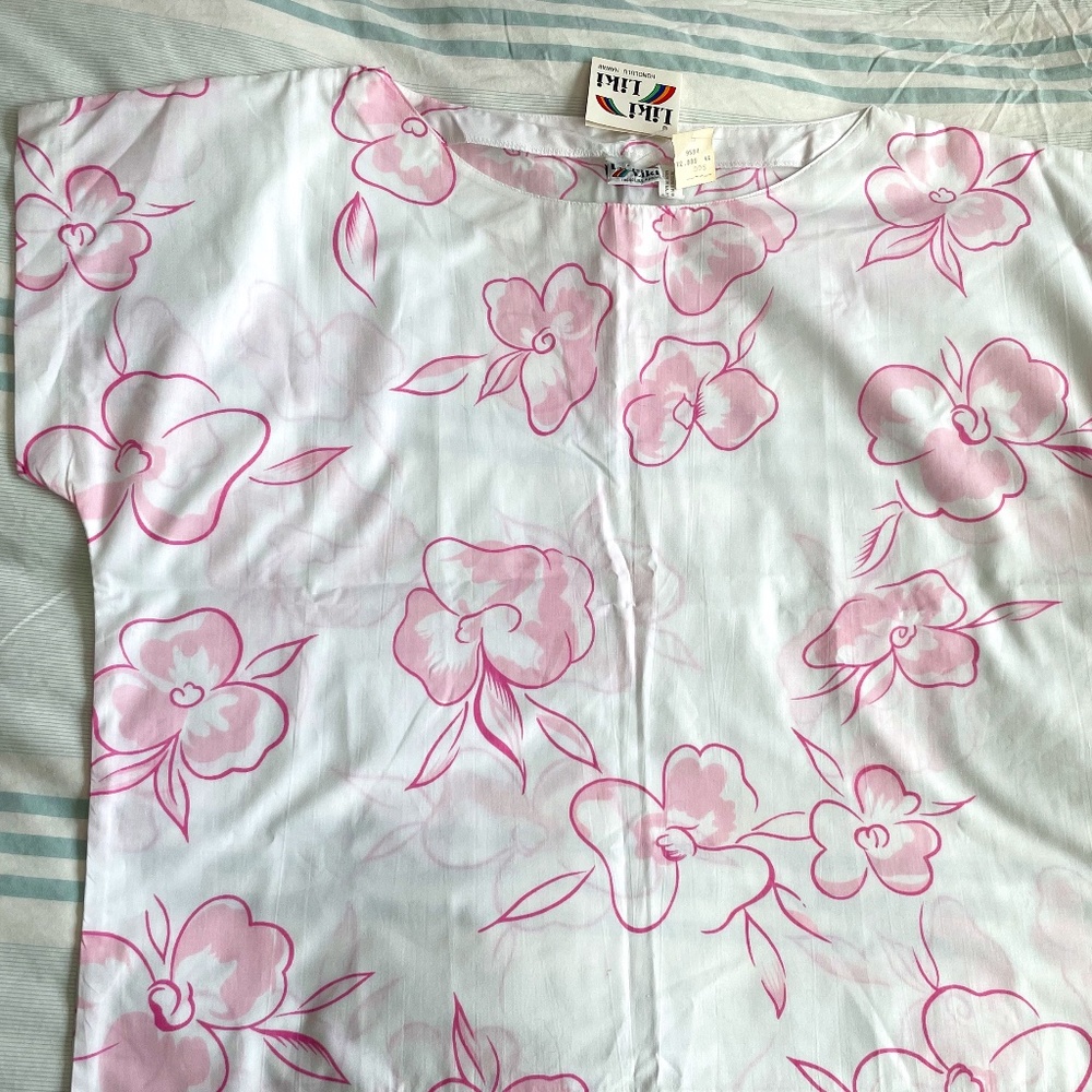 Vintage Cotton Pullover Top/Blouse